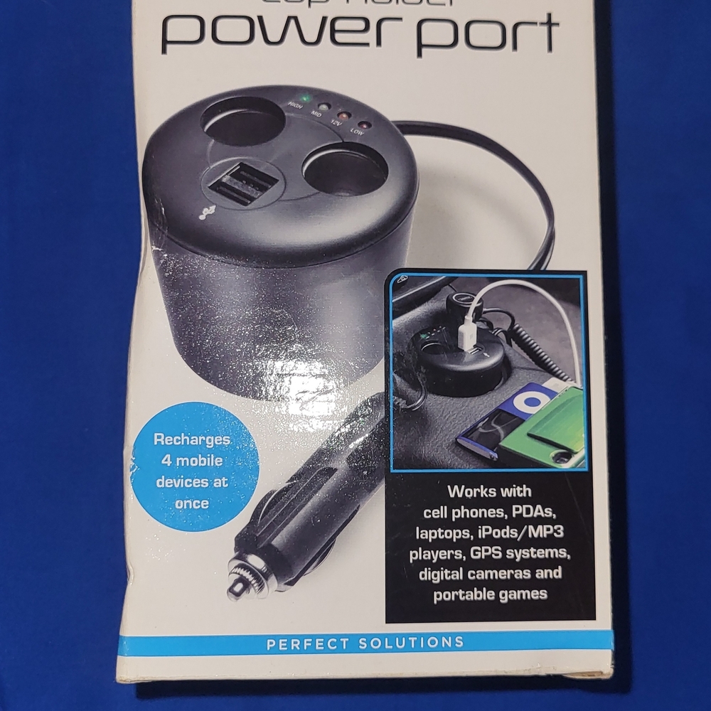 Perfect Solutions Car Charger Power Port